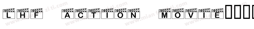 LHF Action Movie字体转换